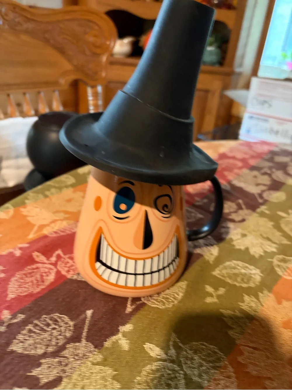 Nightmare Before Christmas Ceramic Mug with Black top hat
